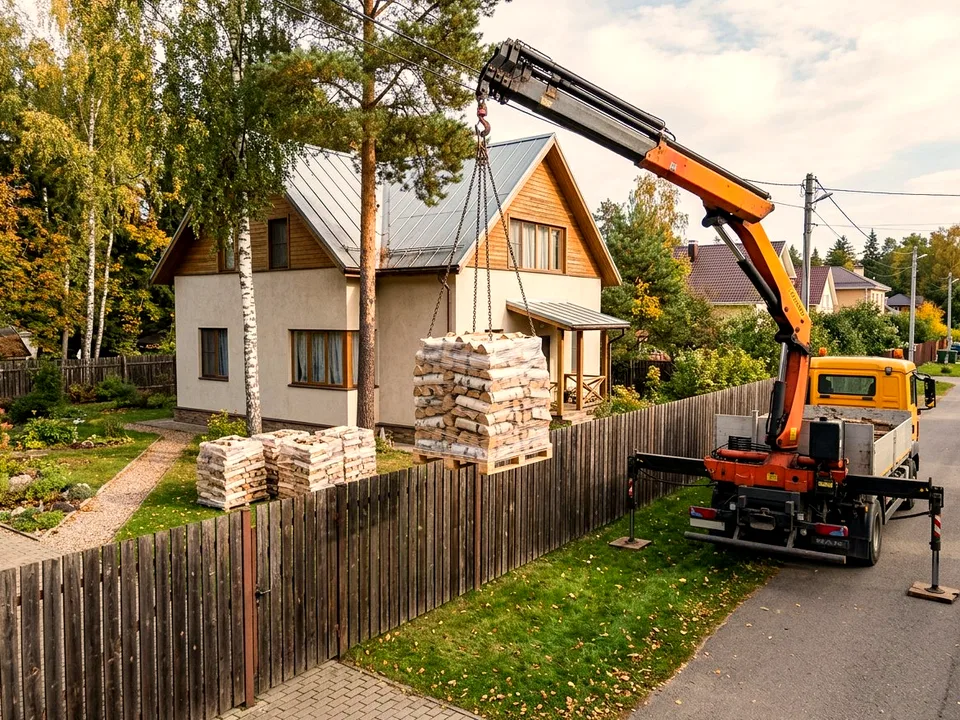 Круговая поленница holzhausen, Косино, улица Новая, 38